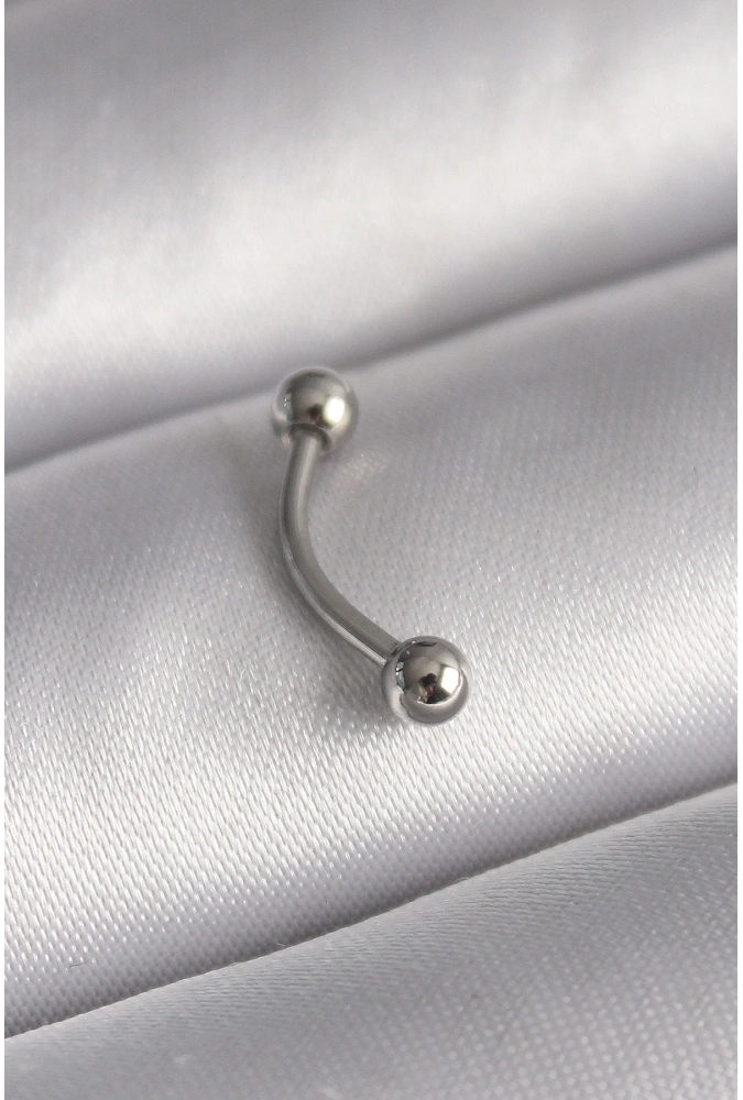 Shoecide 316l Çelik Gümüş Renk Topçuk Model Piercing