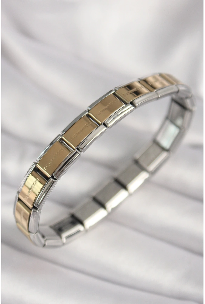 Shoecide 316l Çelik Mix Renk Yazılı Nomination Model Kadın Bileklik