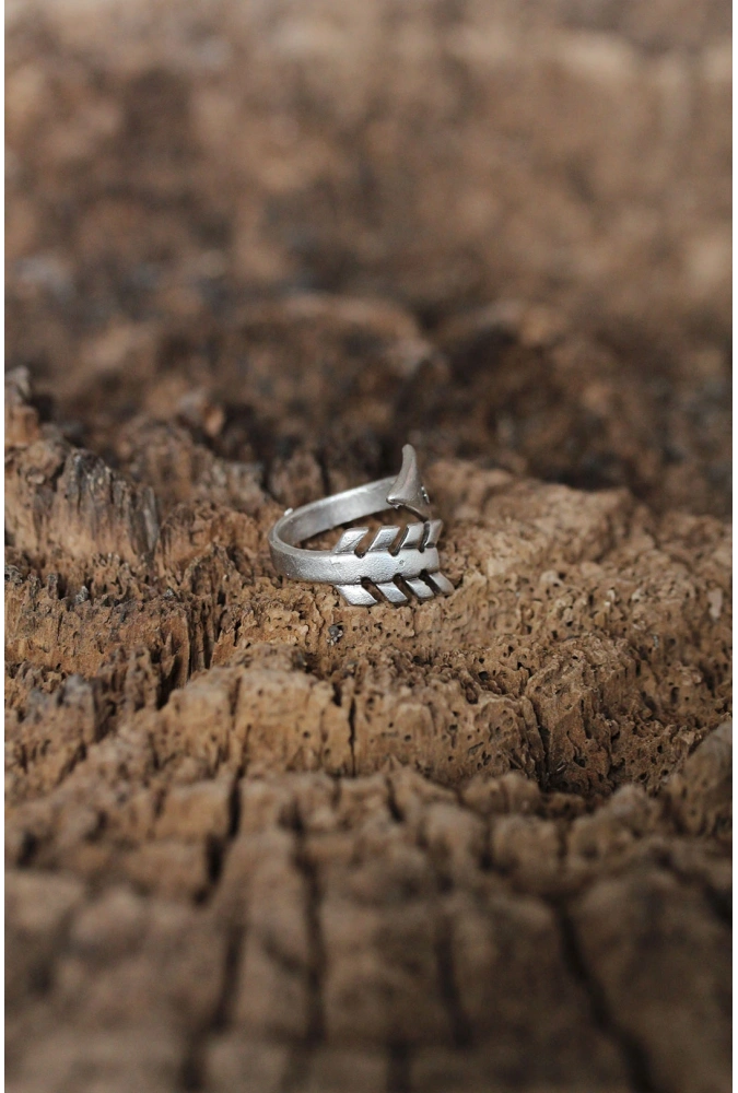 Shoecide Ayarlanabilir Ok Tasarımlı Erkek Yüzük