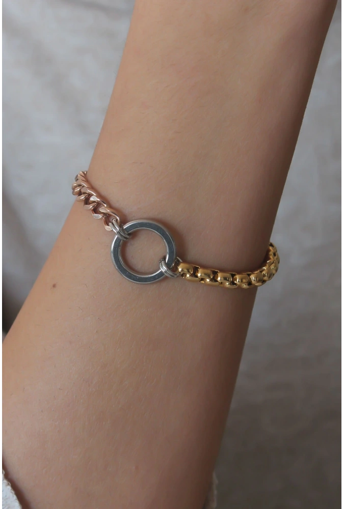 Shoecide Çelik Mix Renk Kadın Bileklik
