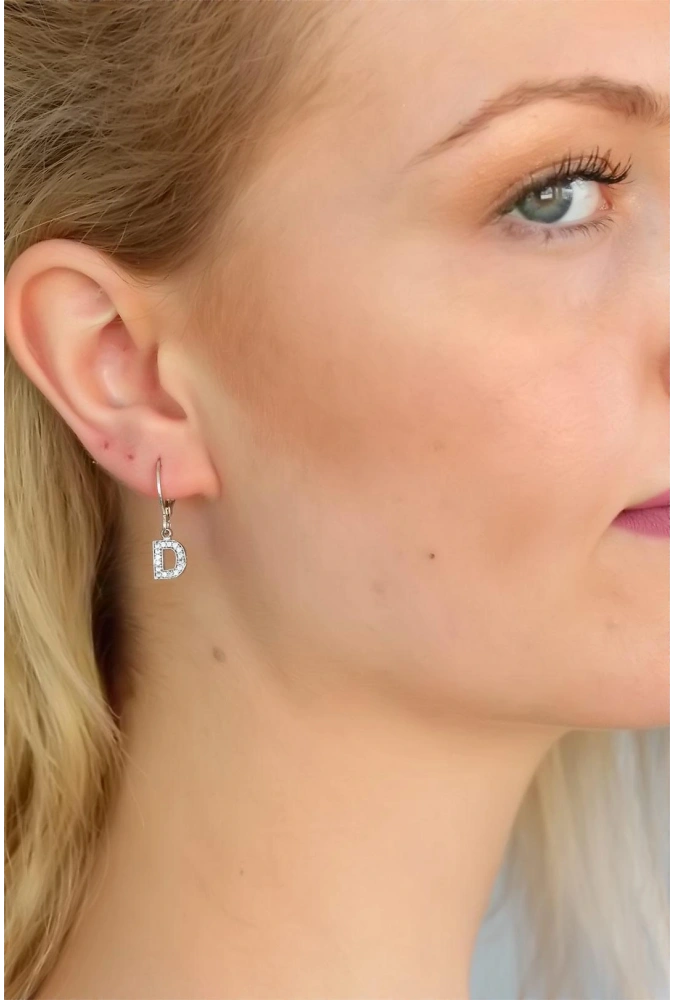 Shoecide D Harf Bayan Küpe