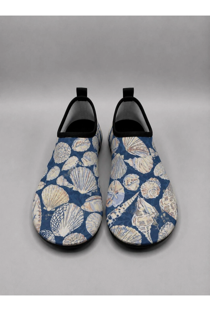 Shoecide Deniz Kabuğu Desen Kadın Deniz Ayakkabısı – (36-40) (10lu)