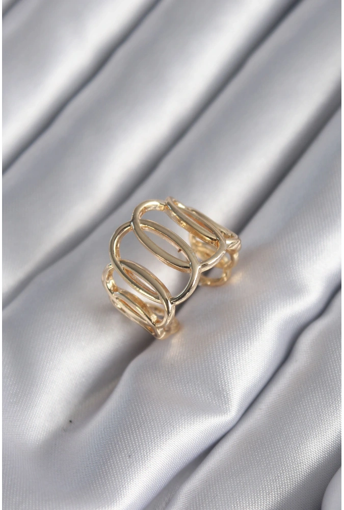 Shoecide Gold Renk Ayarlanabilir Samanyolu Kadın Yüzük