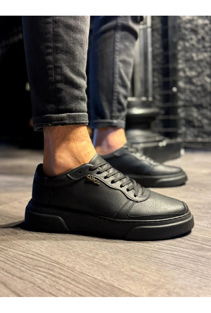 Shoecide Günlük Ayakkabı 222 Siyah (siyah Taban)