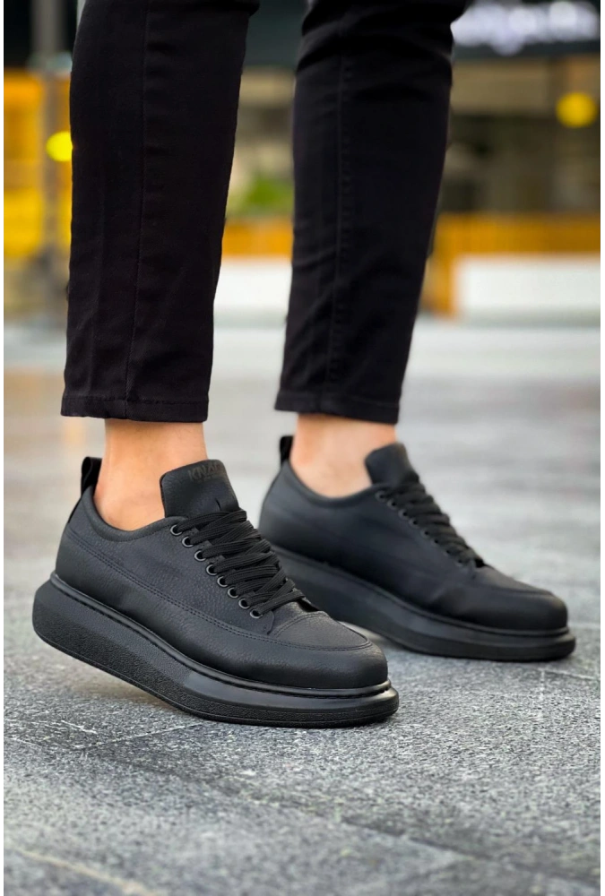 Shoecide Günlük Ayakkabı 814 Siyah (siyah Taban)