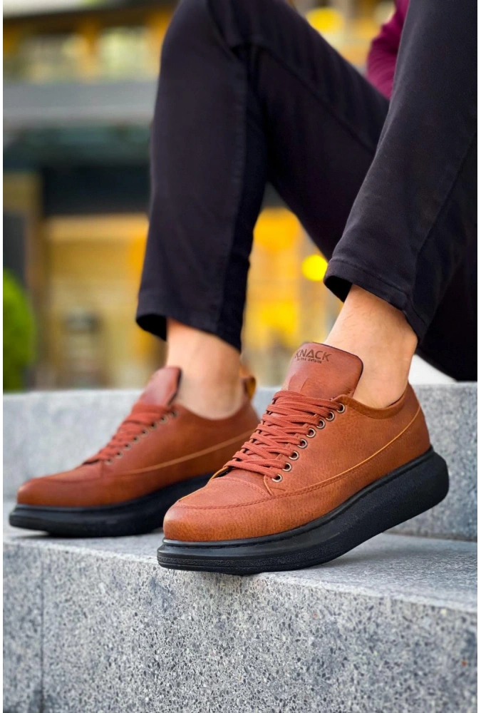 Shoecide Günlük Ayakkabı 814 Taba (siyah Taban)