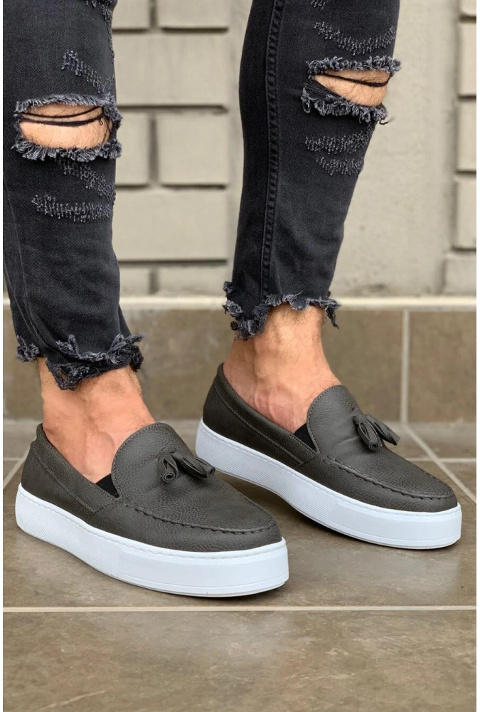 Shoecide Günlük Spor Klasik Ayakkabı 717 Gri