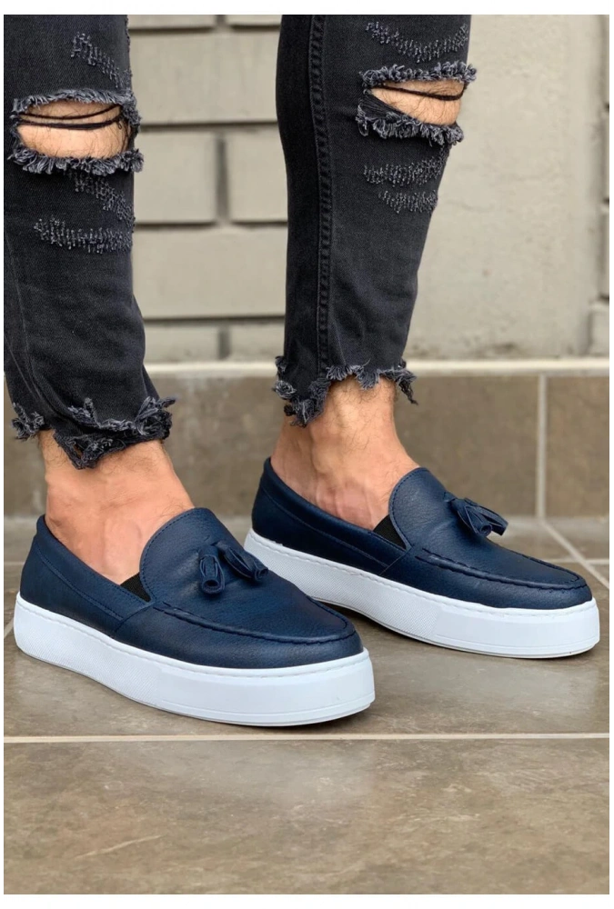 Shoecide Günlük Spor Klasik Ayakkabı 717 Lacivert