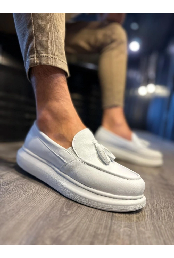 Shoecide Günlük Spor Klasik Ayakkabı 818 Beyaz