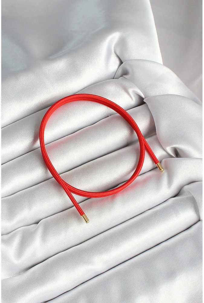 Shoecide Mıknatıslı Kırmızı Renk Sarmal Kadın Bileklik