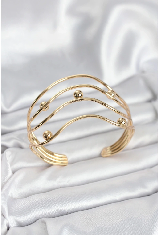 Shoecide Pirinç Gold Renk Kadın Bileklik