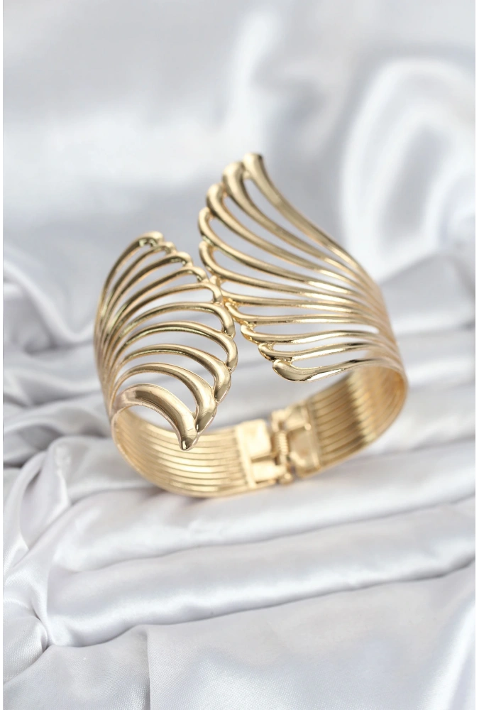 Shoecide Pirinç Gold Renk Vintage Kadın Bileklik