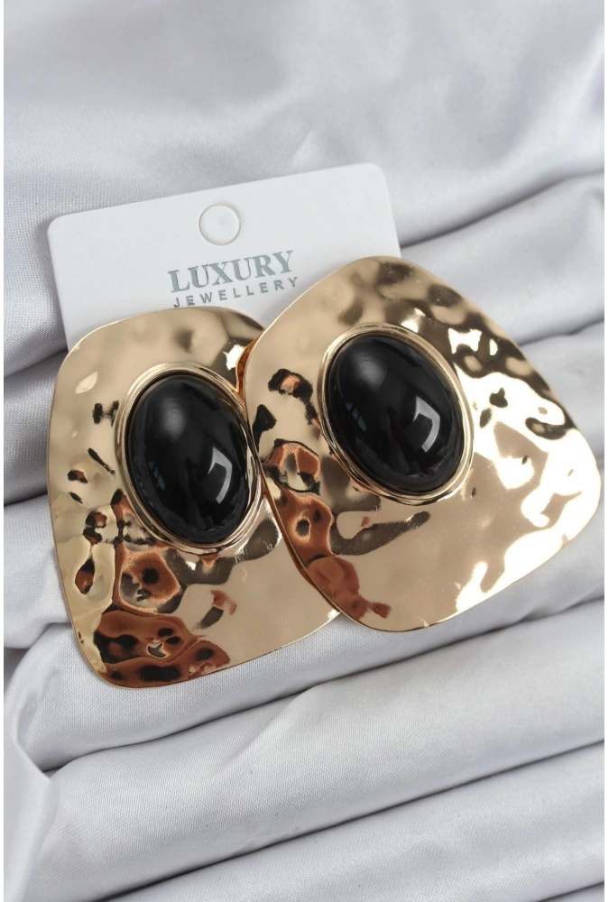 Shoecide Pirinç Gold Renk Vintage Kadın Küpe