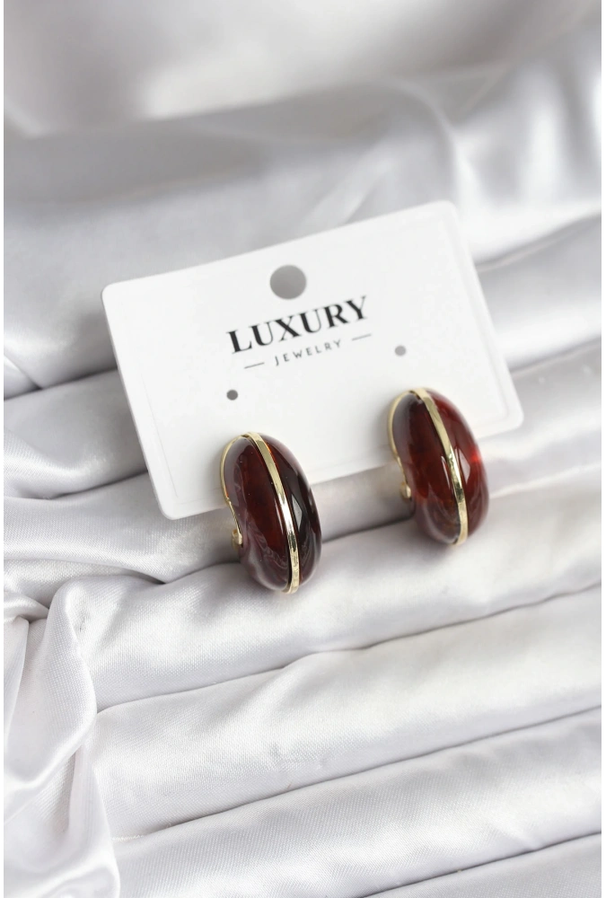 Shoecide Pirinç Vintage Kadın Küpe