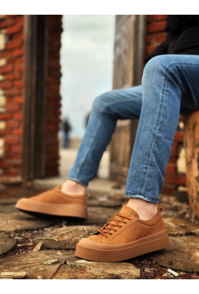 Shoecide Sb500 Boa Özel Termo Taban Taba Casual Erkek Ayakkabı