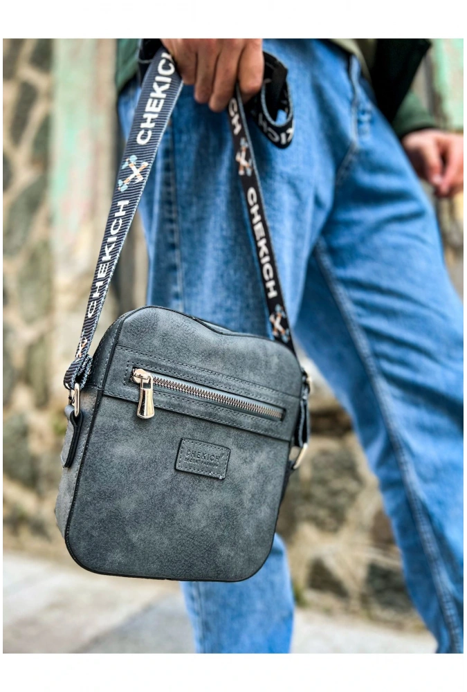 Shoecide Sho102 Stealht Kare Erkek Çanta Antrasıt