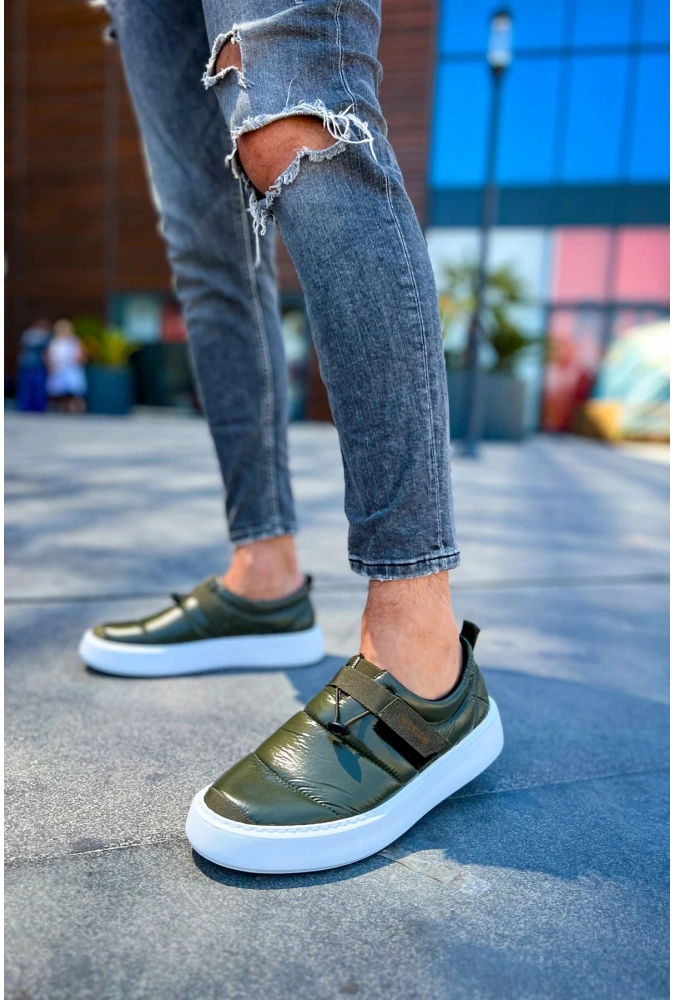 Shoecide Sho137 Bantlı Abt Parachute Erkek Ayakkabı Hakı