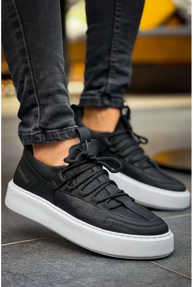 Shoecide Sho159 - Cbt Saturn Erkek Ayakkabı Sıyah