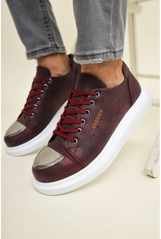 Shoecide Sho175 - Cbt Mirror Erkek Ayakkabı Bordo