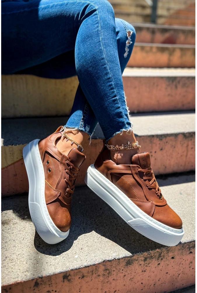 Shoecide Sho187 Cbt Kadın Ayakkabı Taba