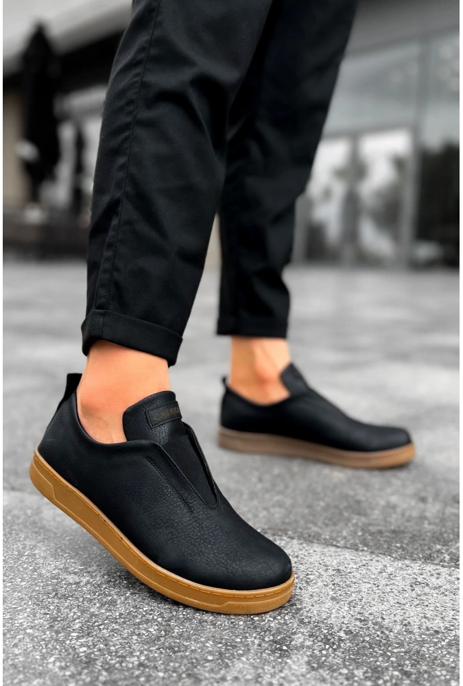 Shoecide Sho195 Ckt Rigidus Erkek Ayakkabı Sıyah