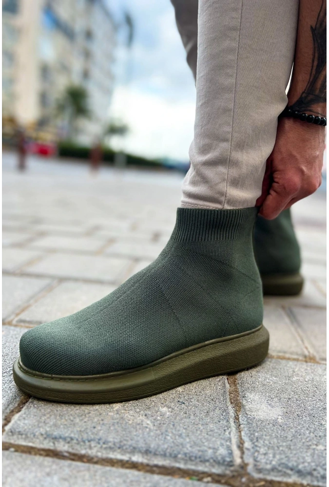 Shoecide Sho207 Lastikli Trt Maglieria-t Erkek Spor Bot Hakı