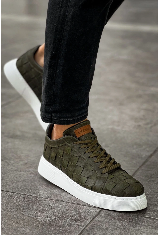 Shoecide Sho209 - Obt Vimini Erkek Ayakkabı Hakı