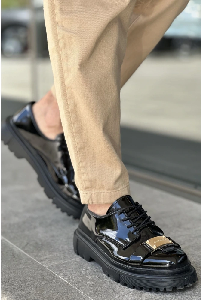 Shoecide Sho2402 - Rst Erkek Ayakkabı Sıyah