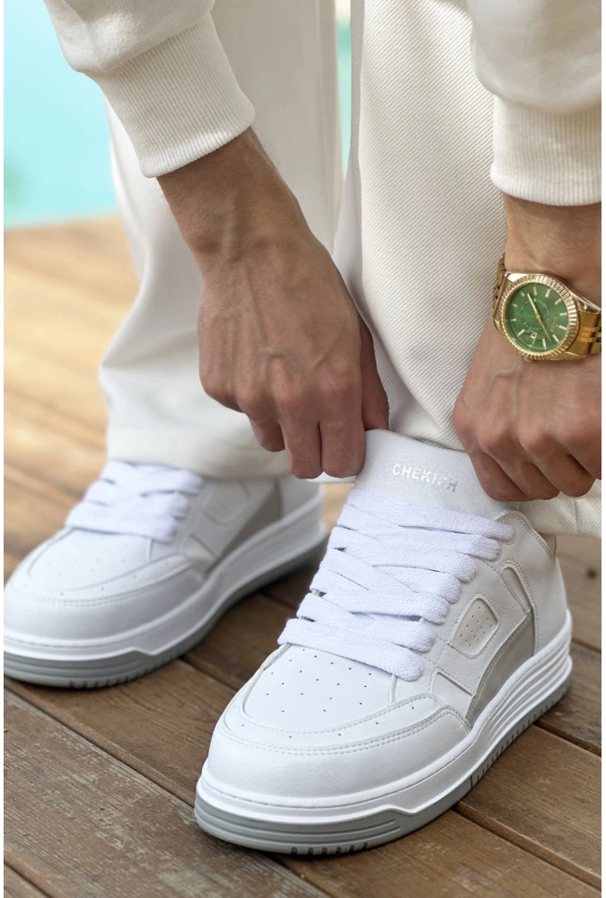 Shoecide Sho2410 - Cbt Avax  Erkek Spor Ayakkabı Beyaz