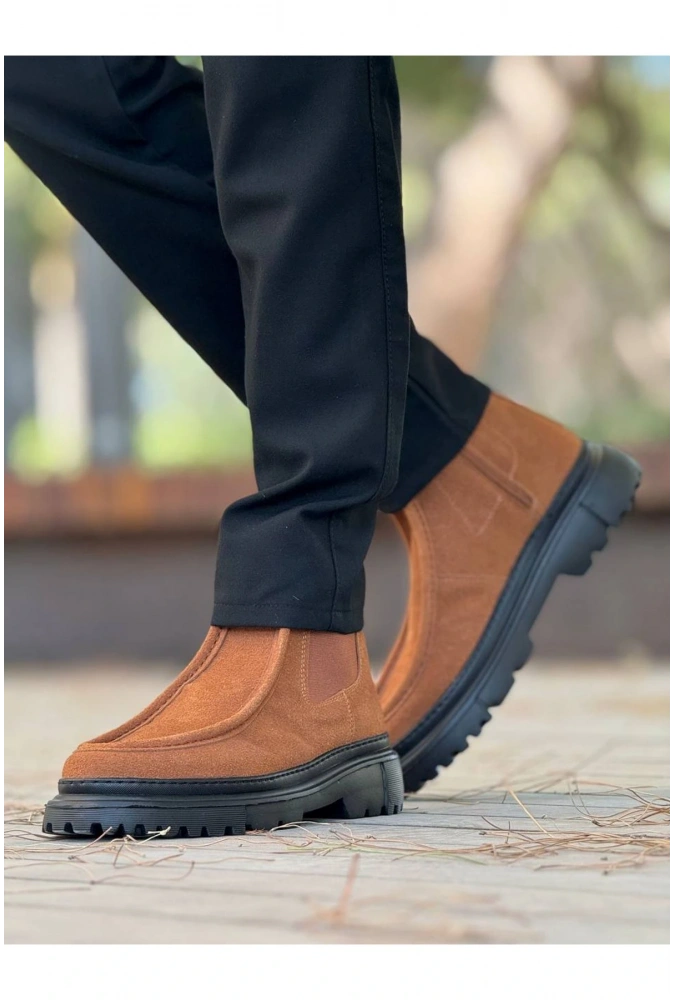 Shoecide Sho2433 - Sst Erkek Bot Taba