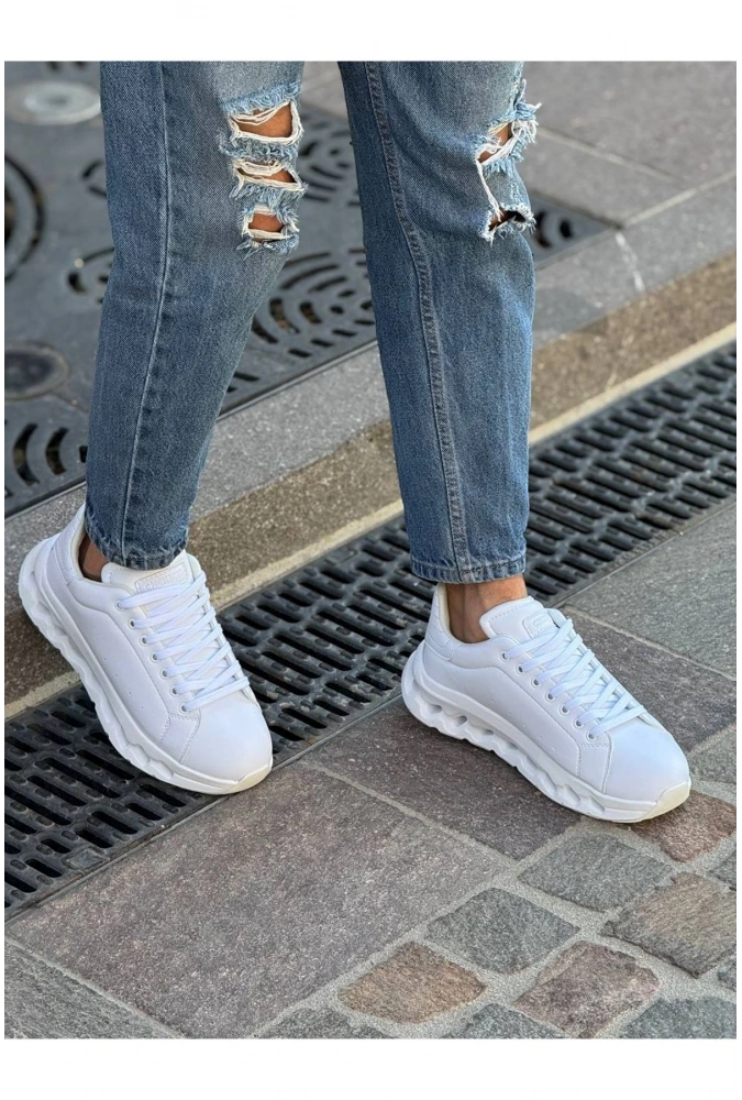 Shoecide Sho2533 - Bt Erkek Ayakkabı Beyaz