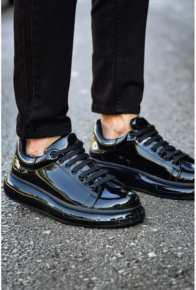 Shoecide Sho295 - Rst Sollıevo Erkek Ayakkabı Sıyah