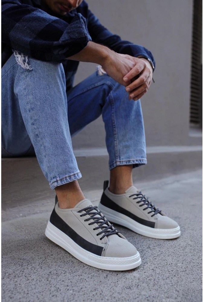 Shoecide Sneakers Ayakkabı 010 Taş