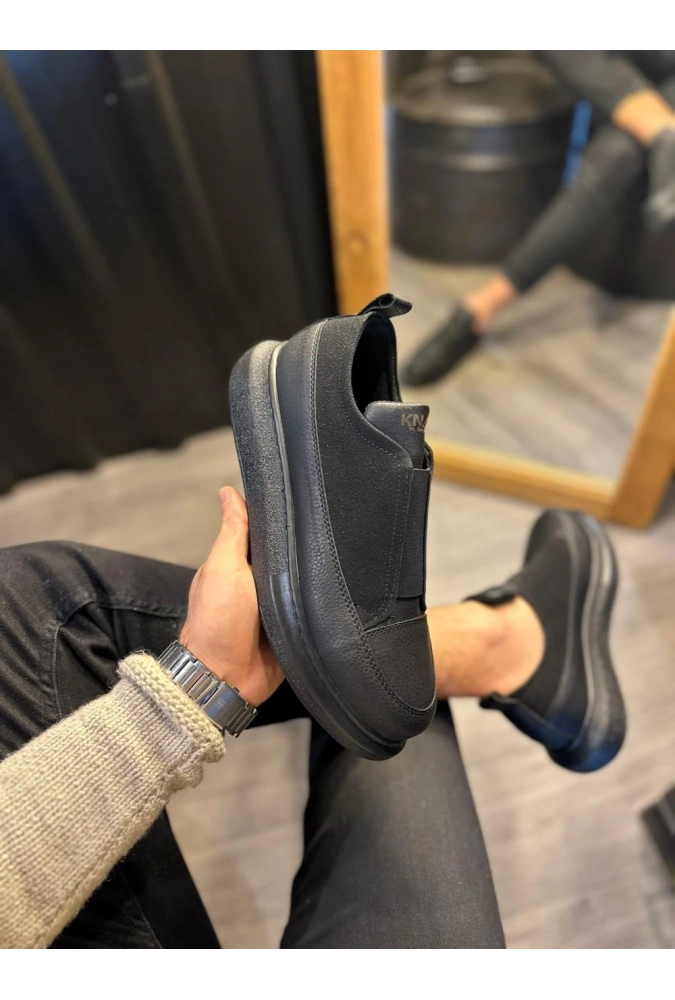 Shoecide Sneakers Ayakkabı 911 Siyah (siyah Taban)