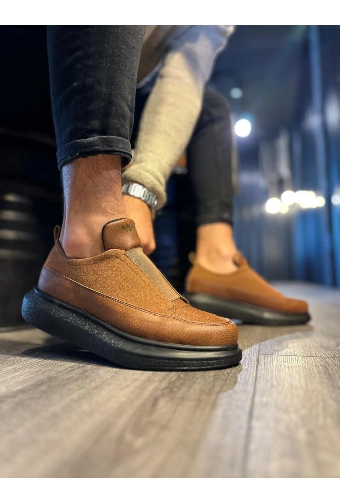 Shoecide Sneakers Ayakkabı 911 Taba (siyah Taban)