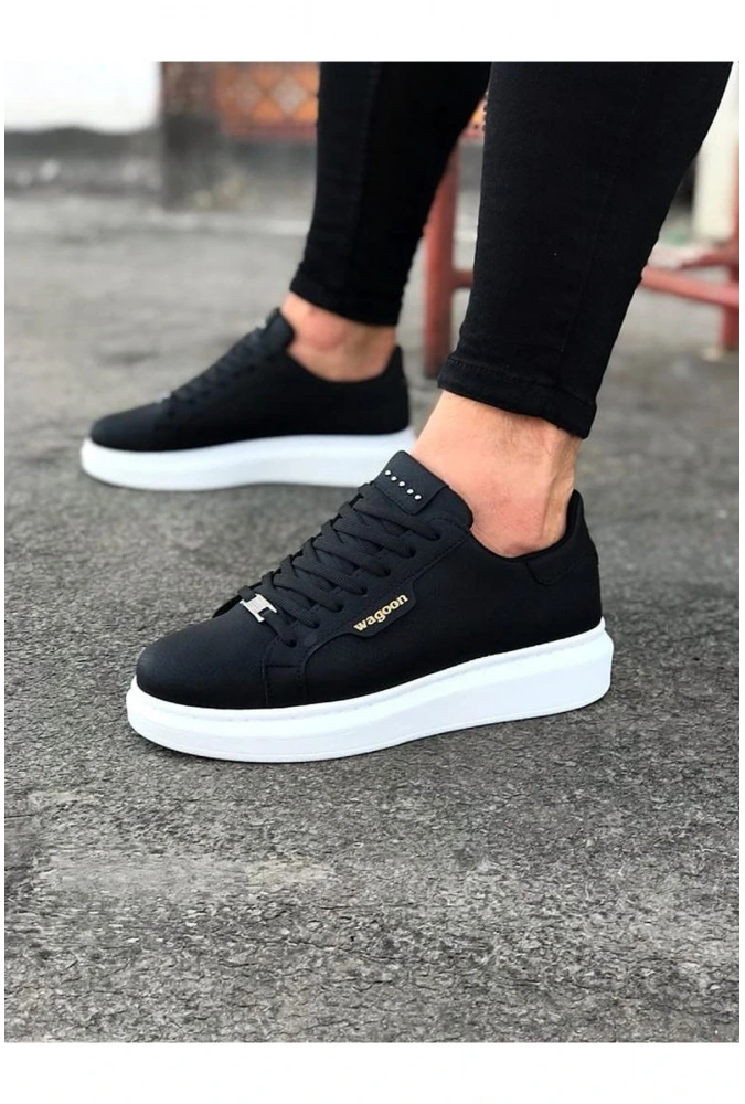 Shoecide Wg01 Siyah Erkek Casual Ayakkabı