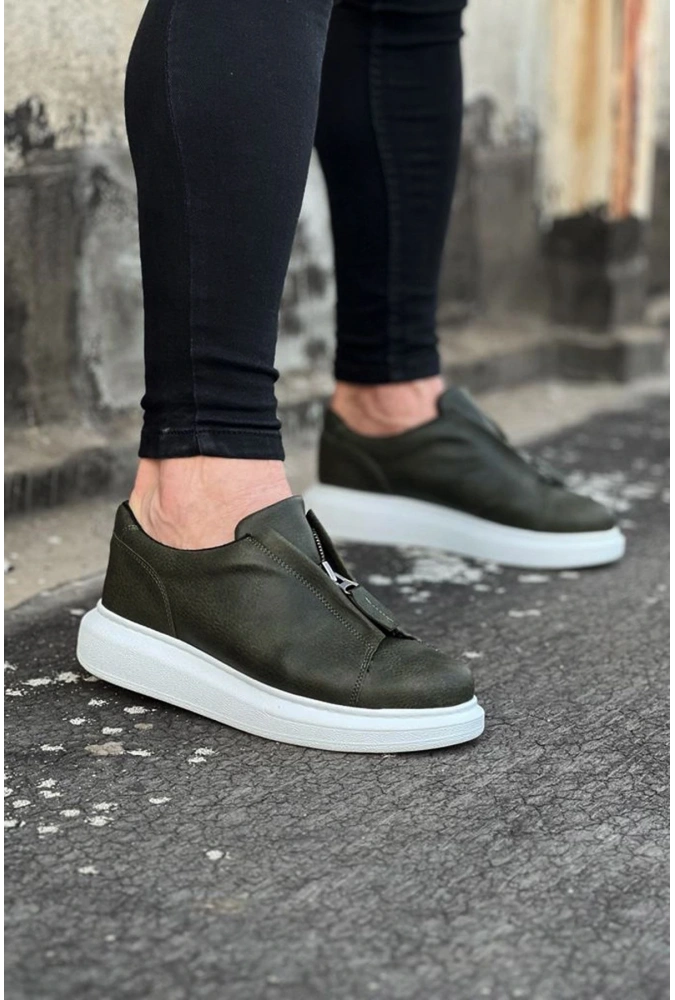 Shoecide Wg010 Haki Erkek Casual Ayakkabı