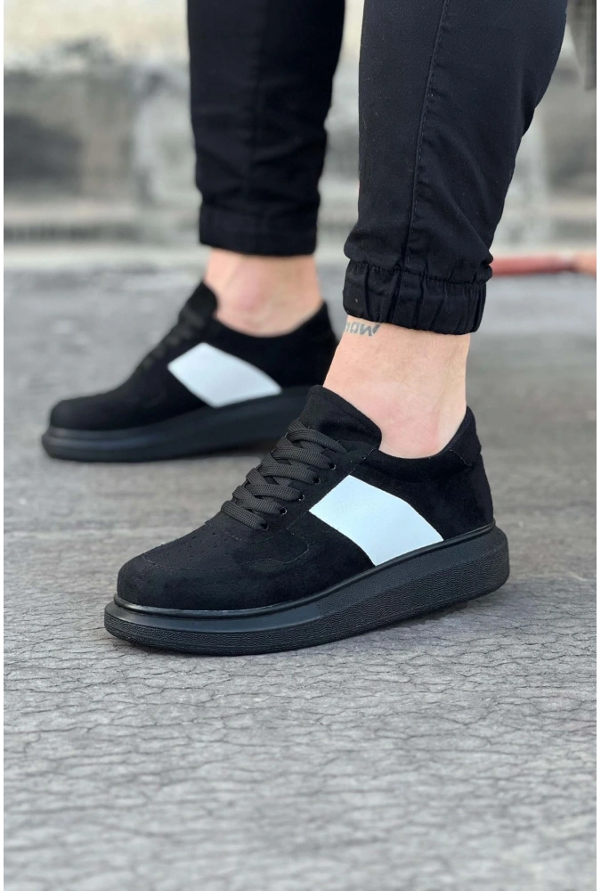 Shoecide Wg011 Kömür Süet Erkek Casual Ayakkabı