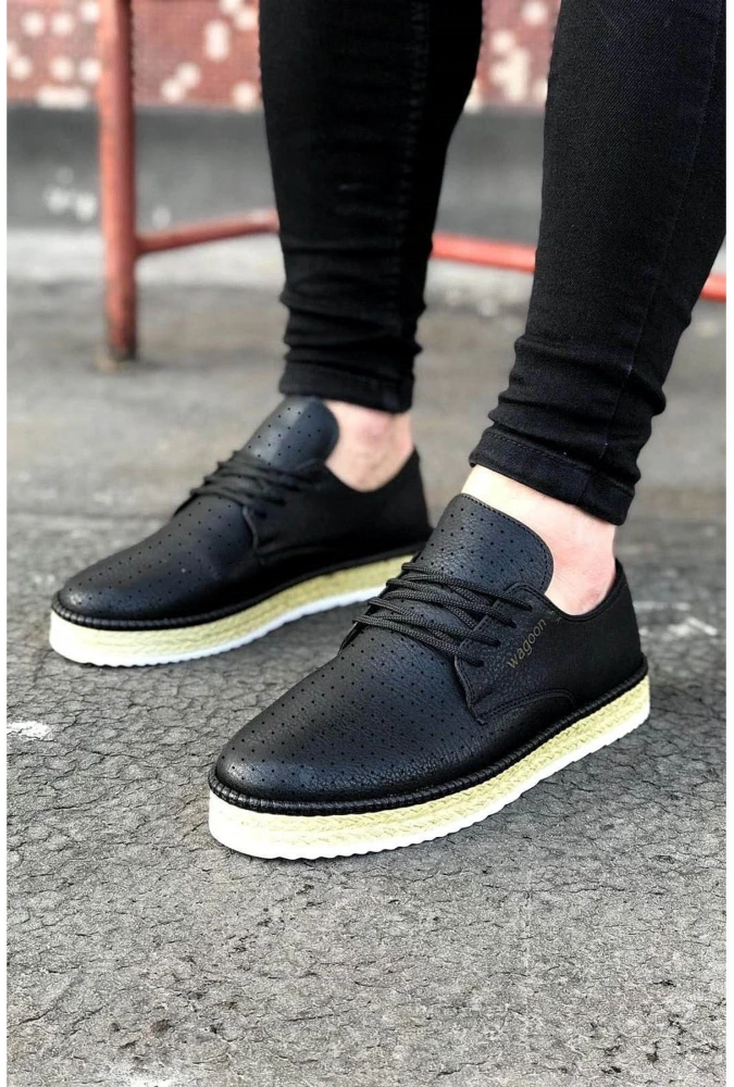 Shoecide Wg013 Siyah Erkek Ayakkabı