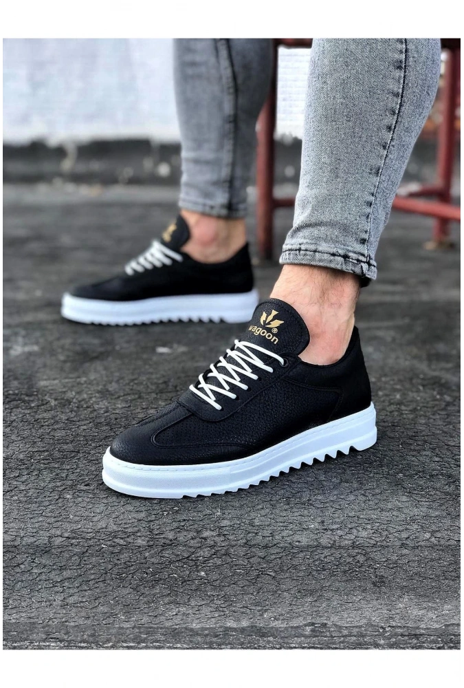 Shoecide Wg022 Siyah Erkek Casual Ayakkabı