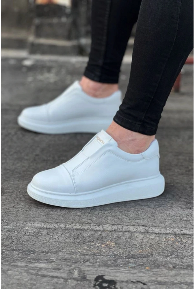 Shoecide Wg023 Beyaz Günlük Casual Erkek Ayakkabı