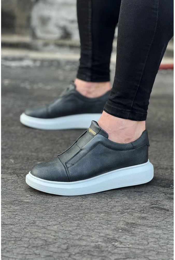 Shoecide Wg023 Gri Günlük Casual Erkek Ayakkabı