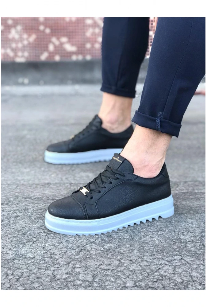 Shoecide Wg025 Siyah Erkek Casual Ayakkabı