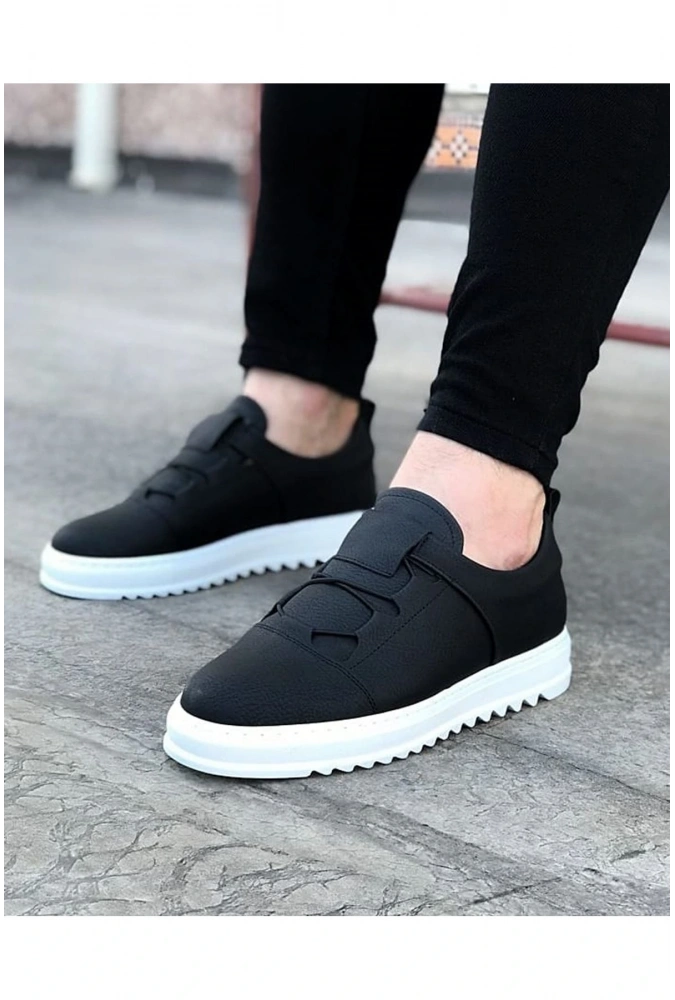 Shoecide Wg036 Siyah Erkek Casual Ayakkabı