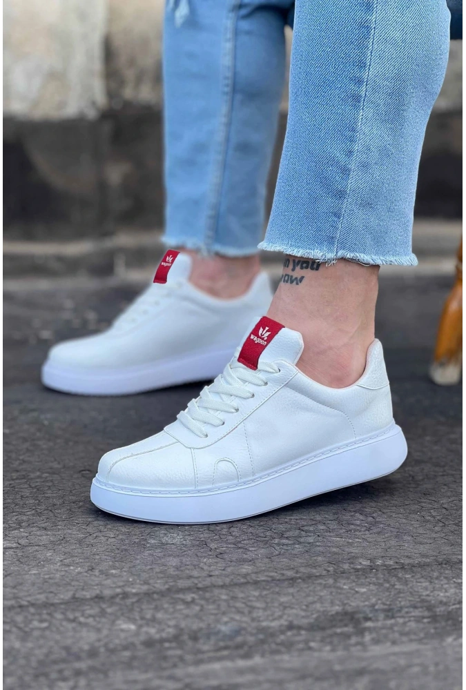 Shoecide Wg040 Beyaz Erkek Casual Ayakkabı