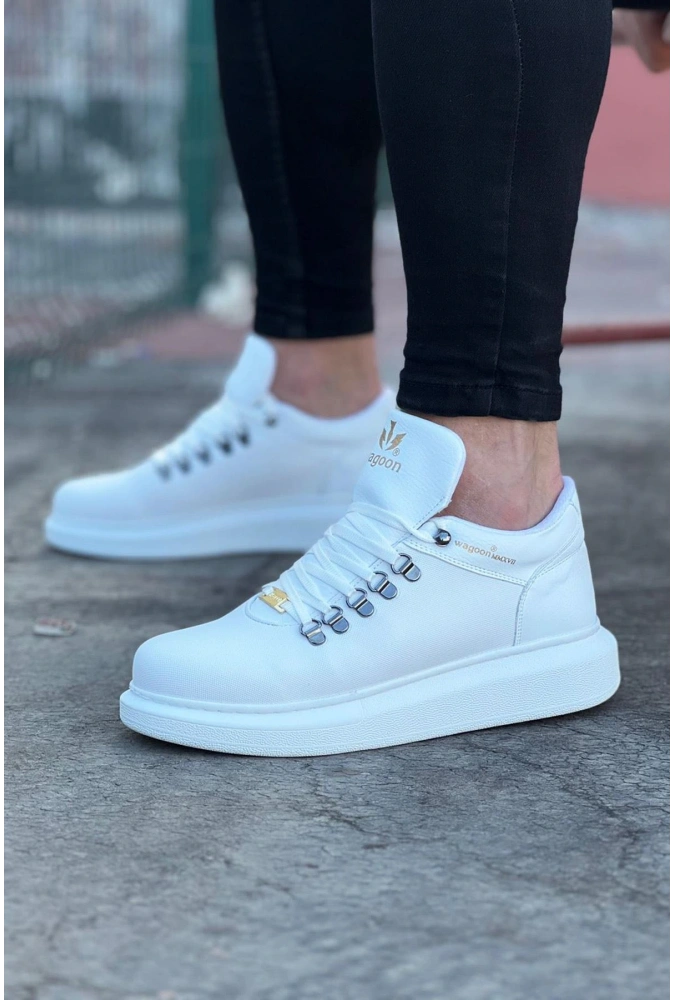 Shoecide Wg047 Beyaz  Erkek Casual Ayakkabı
