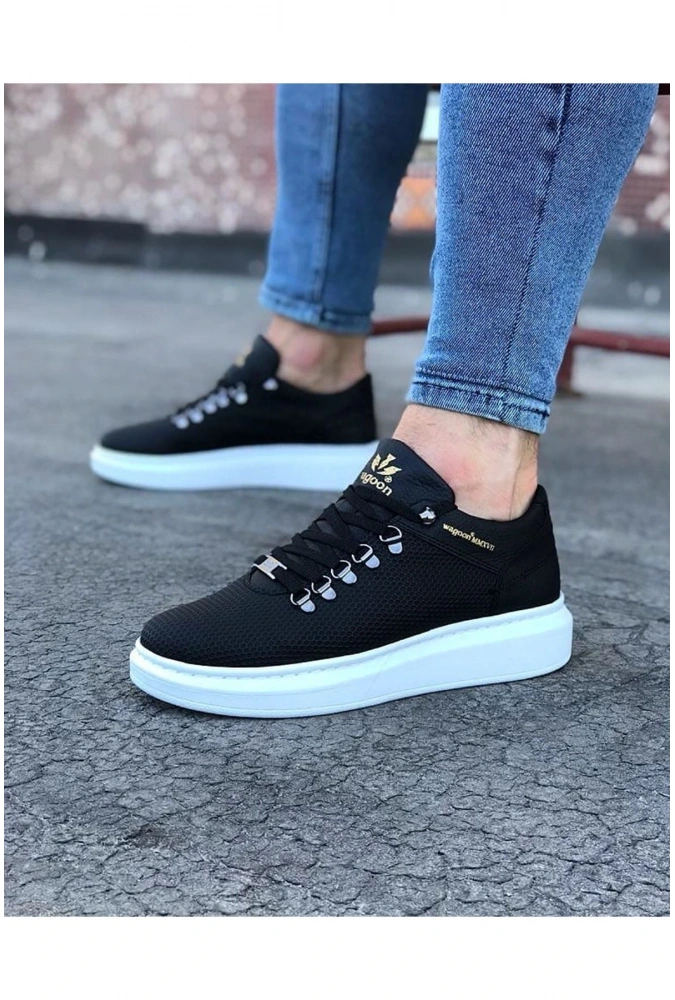 Shoecide Wg047 Siyah Erkek Casual Ayakkabı