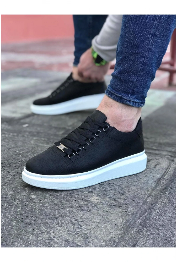 Shoecide Wg08 Siyah Erkek Casual Ayakkabı