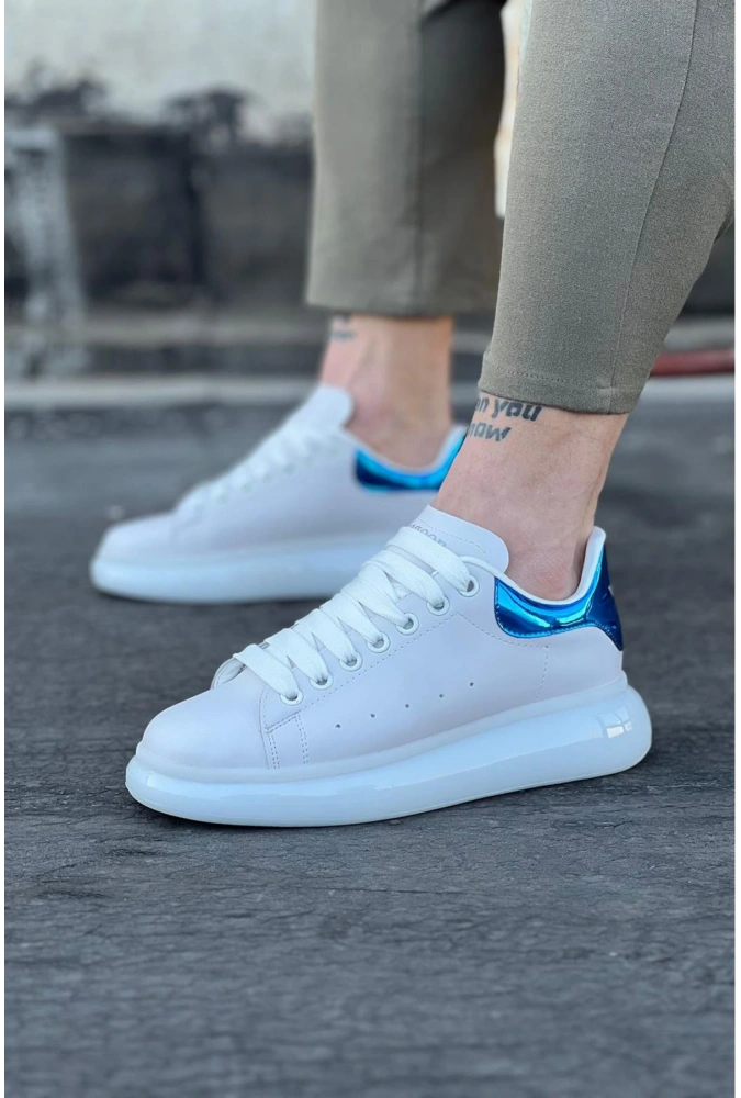 Shoecide Wg095 Beyaz Sax Beyaz Tb Erkek Casual Ayakkabı