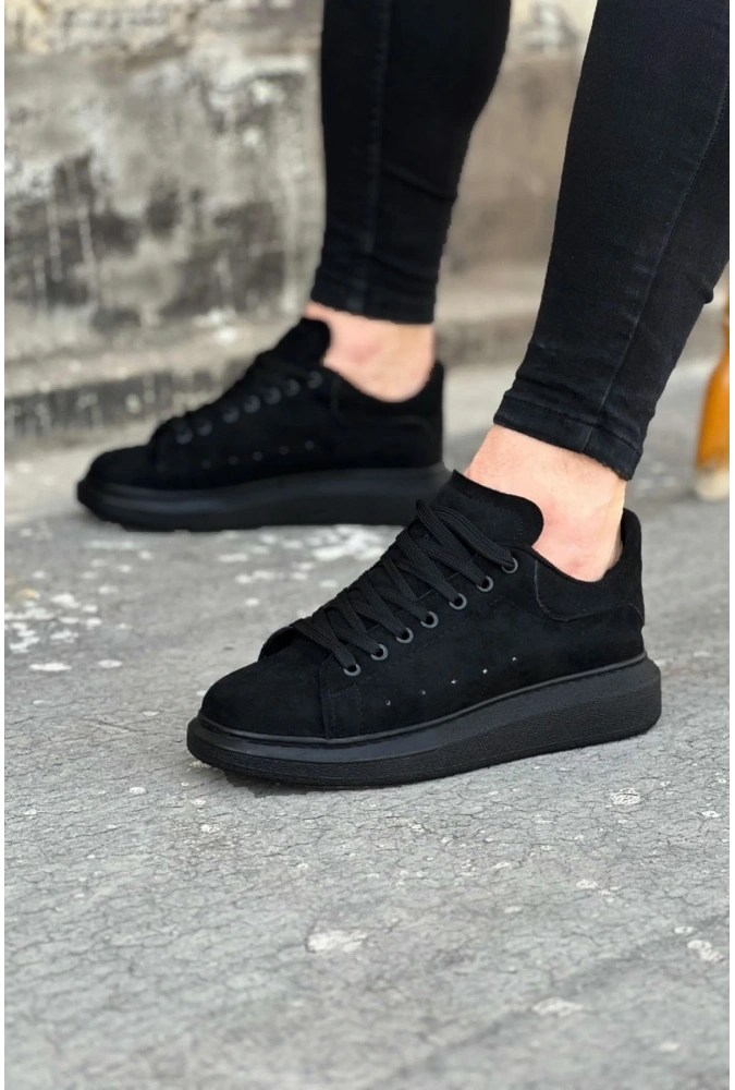 Shoecide Wg096 Kömür Süet Günlük Erkek Casual Ayakkabı